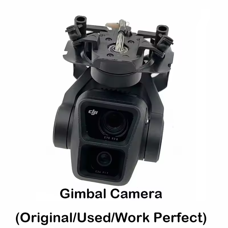 DJI Air 3 Gimbal Camera Assembly with Lens/Signal Ptz Cable/Damper Board Drone Replacement Parts