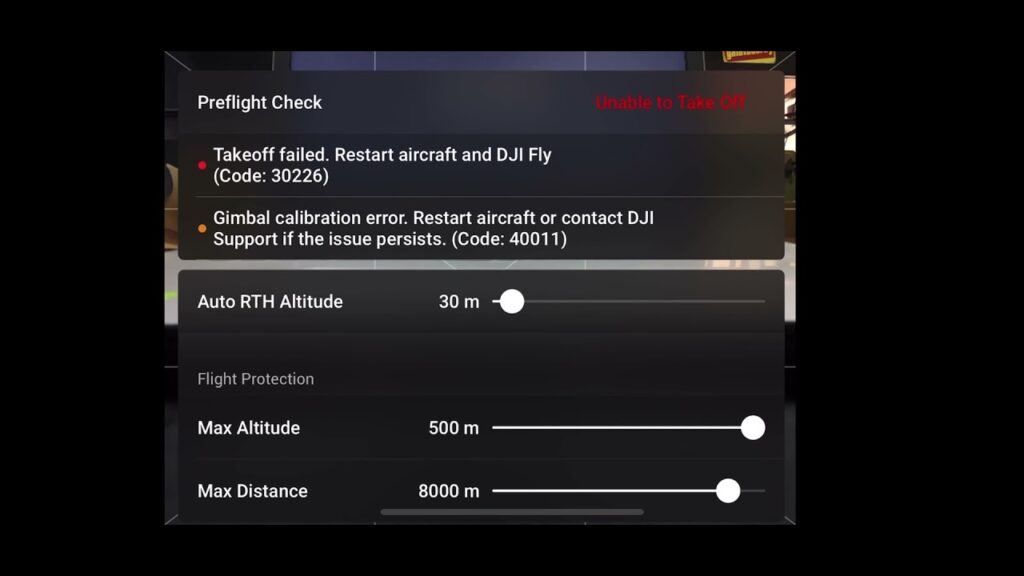 DJI Error Code 40011 Fix