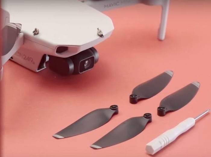drone propeller damage replace DJI India